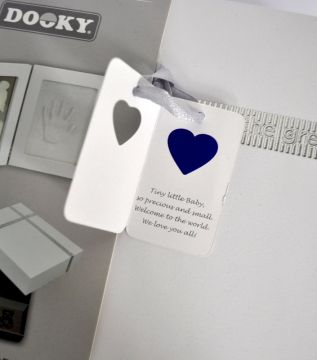 II-LAATU PAKKAUS! DOOKY 3D HANDPRINT & LUXURY MEMORY BOX