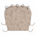 II-LAATU PAKKAUS! DOOKY Universal Cover Kuomuverho, LEAVES BEIGE