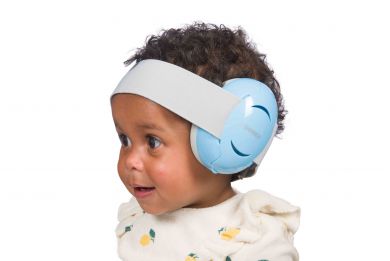 II-LAATU PAKKAUS! DOOKY Earmuff Baby KUULOSUOJAIMET 0-36 kk, SININEN