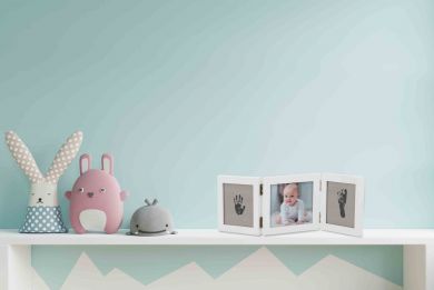 HAPPY HANDS Mustejälki-/kuvakehys Triple Frame Small