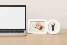 HAPPY HANDS Inkless Photo Frame Mustejälki-/kuvakehys