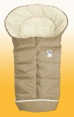 EISBÄRCHEN Talvilämpöpussi HIEKKA-BEIGE (nylon/fleece)