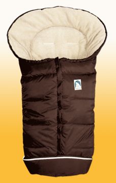 EISBÄRCHEN Lämpöpussi MOCCA-SAND (nylon/fleece)