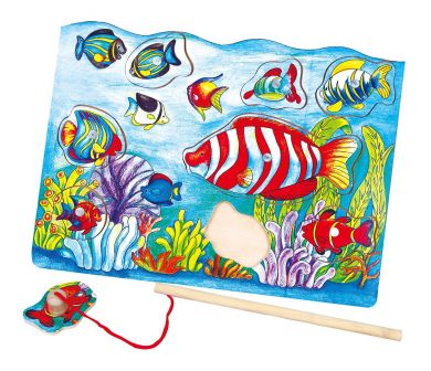 VIGA TOYS Magneettinen kalastuspalapeli