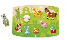 HAPE Nuppipalapeli Kotieläimet