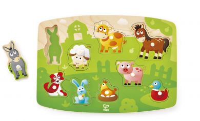 HAPE Nuppipalapeli Kotieläimet
