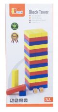 VIGA TOYS Block Tower HUOJUVA VÄRITORNI