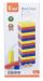 VIGA TOYS Block Tower HUOJUVA VÄRITORNI