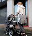 *DOOKY Diaper Backpack 2in1 Hoitoreppu, Grey Melange