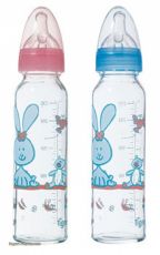 TIGEX Lasinen tuttipullo 230 ml