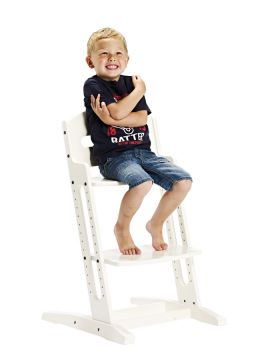 II-Laatu! BABY DAN DanChair Syöttötuoli, VALKOINEN