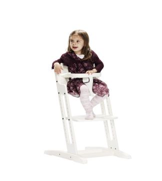 II-Laatu! BABY DAN DanChair Syöttötuoli, VALKOINEN