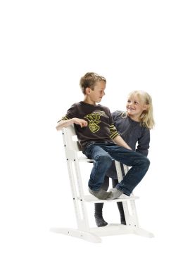II-Laatu! BABY DAN DanChair Syöttötuoli, VALKOINEN