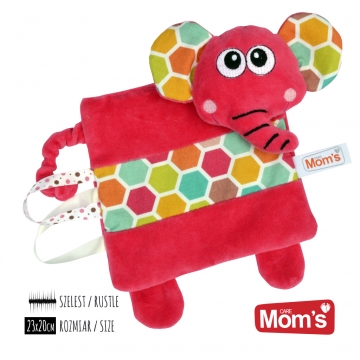 MOM'S CARE Riepulelu, Pinkki Elefantti