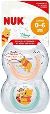 NUK Nalle Puh Silikoni Huvitutit 0-6kk BOXI!
