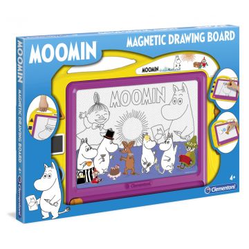 CLEMENTONI Magneettinen Piirustustaulu MUUMIT