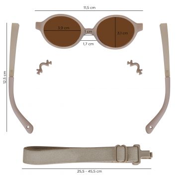 DOOKY Gili 2-in-1 Aurinkolasit