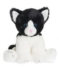 TEDDYKOMPANIET PEHMOKISSA Mojje black & white