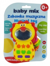 BABY MIX Musical Toy Äänipuhelin LEIJONA