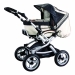 SUNNY BABY 2-in-1 VARIO Aurinkokatos Hyönteisverkolla