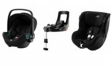 BRITAX Baby-Safe iSense + Dualfix iSense Bundle Space Black