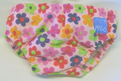 BAMBINO MIO SwimNappy UIMAVAIPPAHOUSU, FLOWERS/PINK