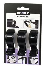 DOOKY Multi Clips MONITOIMICLIPSIT 3 kpl/pkt