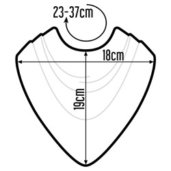 *BIBETTA Baby Dribble Bib KAULALAPPU