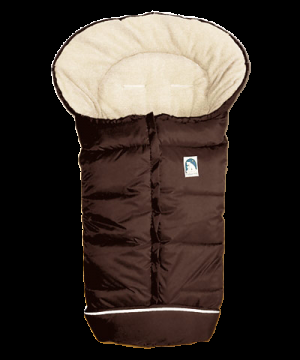 EISBÄRCHEN Lämpöpussi MOCCA-SAND (nylon/fleece)