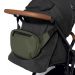 *BABY DAN CHANGING BAG MINI On-The-Go Fanny, Army Green