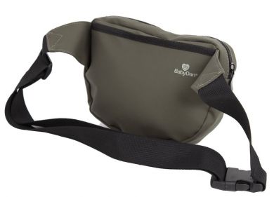 *BABY DAN CHANGING BAG MINI On-The-Go Fanny, Army Green