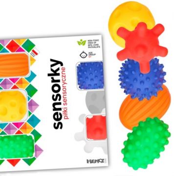 HENCZ TOYS Sensory balls Pallot 5 kpl/pkt