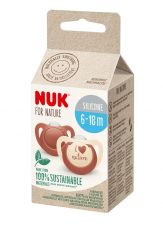 *NUK for Nature silikoni Huvitutit 6-18 kk 2kpl/pkT