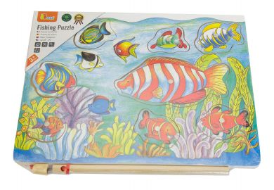 VIGA TOYS Magneettinen kalastuspalapeli