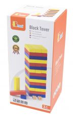 VIGA TOYS Block Tower HUOJUVA VÄRITORNI