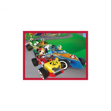 CLEMENTONI Kuutiopalapeli 12 palaa, Mickey and the Roadster Racers