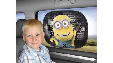 HiTS4KiDS Mesh Aurinkosuojat Autoon ITSE ILKIMYS 3 (Minions)