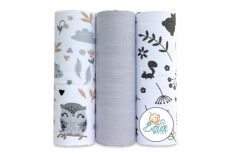1236 EgaKIDS Harsoliinat 60 x 80 cm 3 kpl 