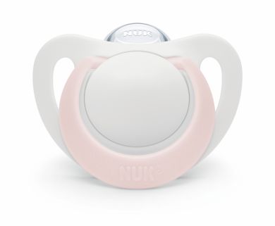NUK Star Silikoni Huvitutit 0-6 kk, 2kpl/pkt 