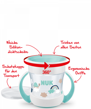 NUK Mini Magic Cup Kahvamuki 160ml