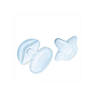 NUK Nipple Shields SILIKONISET RINTAKUMIT L/24mm 2kpl