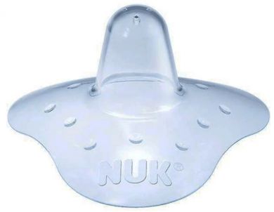 NUK Nipple Shields SILIKONISET RINTAKUMIT L/24mm 2kpl