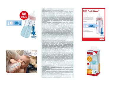 NUK First Choice+ TEMP CONTROL 150 ml Tuttipullot 2 pack