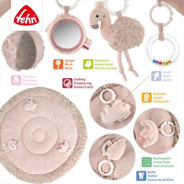 FEHN Lazy, Crazy & Pink 3-D Puuhakeskus FLAMINGO