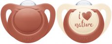 *NUK For Nature silikoni Huvitutit 0-6 kk 2kpl/pkt 