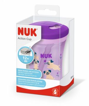 *NUK Action Cup, DOGS LILA