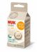 NUK For Nature LATEX HUVITUTIT 0-6 kk 2 kpl/pkt