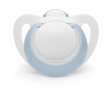 NUK Star Silikoni Huvitutit 0-6 kk, 2kpl/pkt 