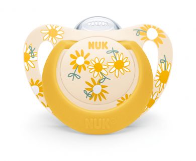 NUK Star Silikoni Huvitutit 6-18kk, 2kpl/pkt  