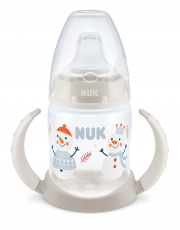 *NUK FC Limited Edition Learner Bottle Nokkapullo 6-18 kk, 150ml SNOW